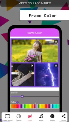 Video Collage & Photo Editor android App screenshot 2